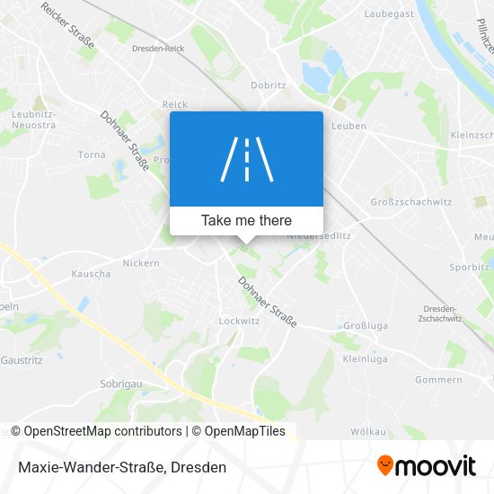Maxie-Wander-Straße map