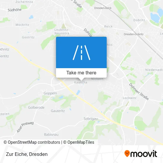 Карта Zur Eiche
