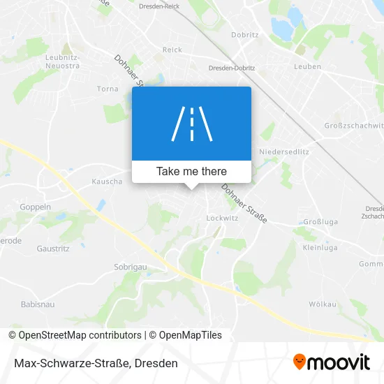 Карта Max-Schwarze-Straße