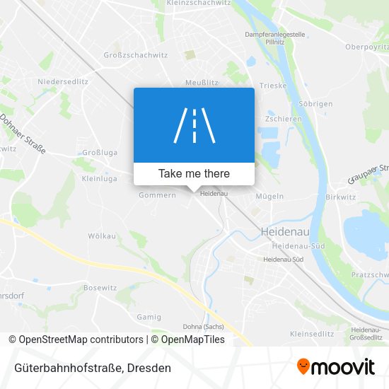 Güterbahnhofstraße map