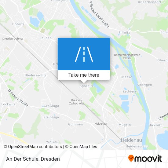 An Der Schule map