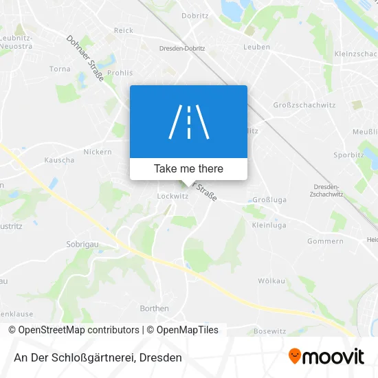 Карта An Der Schloßgärtnerei