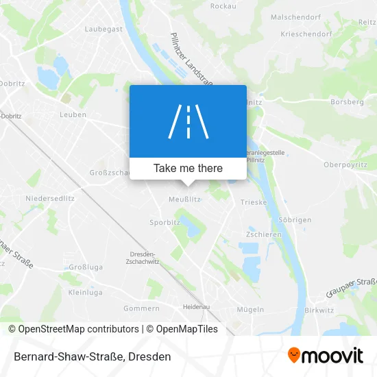 Карта Bernard-Shaw-Straße
