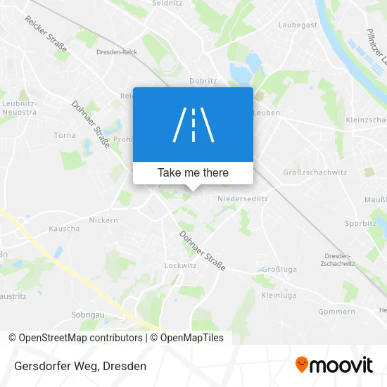 Карта Gersdorfer Weg