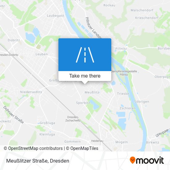 Meußlitzer Straße map