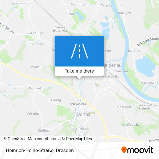 Карта Heinrich-Heine-Straße