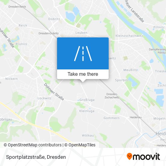 Sportplatzstraße map