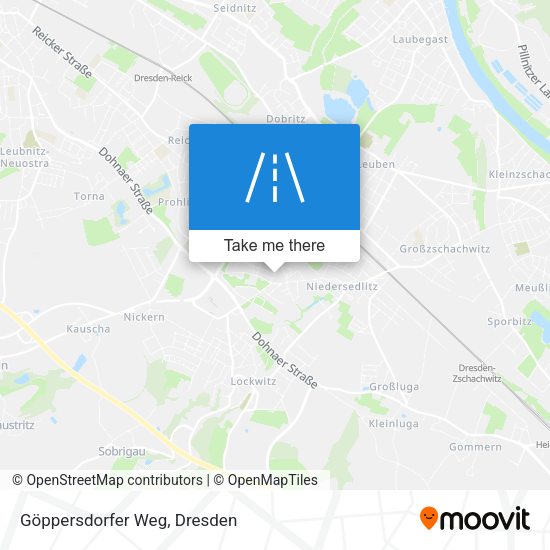 Göppersdorfer Weg map