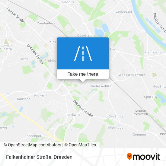 Falkenhainer Straße map