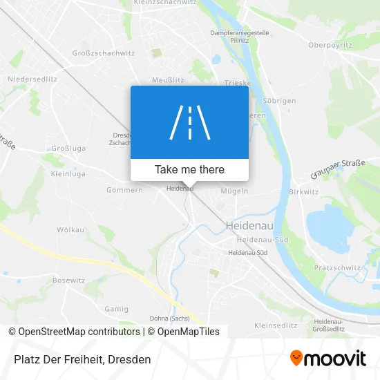 Карта Platz Der Freiheit