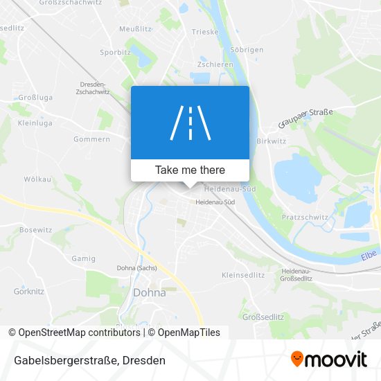 Gabelsbergerstraße map