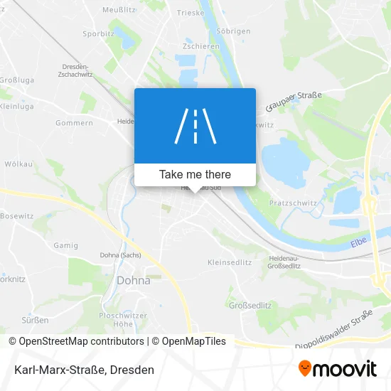 Карта Karl-Marx-Straße