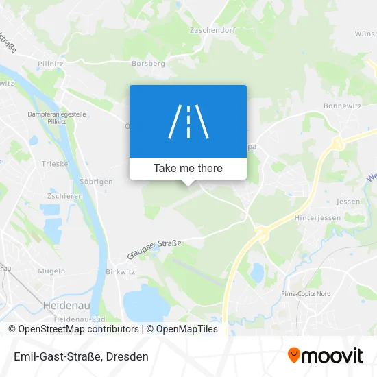 Карта Emil-Gast-Straße