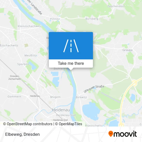 Карта Elbeweg