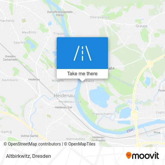 Карта Altbirkwitz