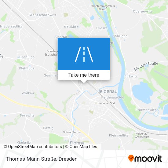 Thomas-Mann-Straße map
