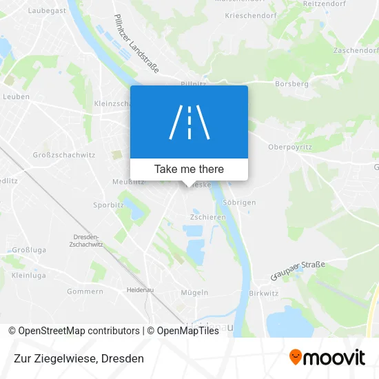 Карта Zur Ziegelwiese