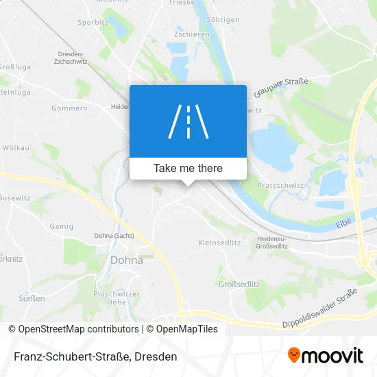Карта Franz-Schubert-Straße