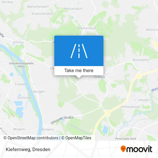 Карта Kiefernweg