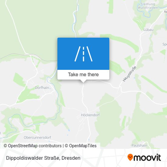 Dippoldiswalder Straße map