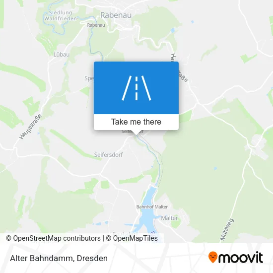 Карта Alter Bahndamm