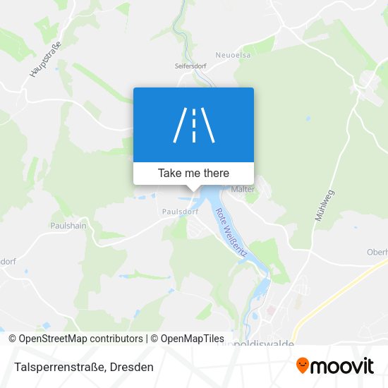 Talsperrenstraße map