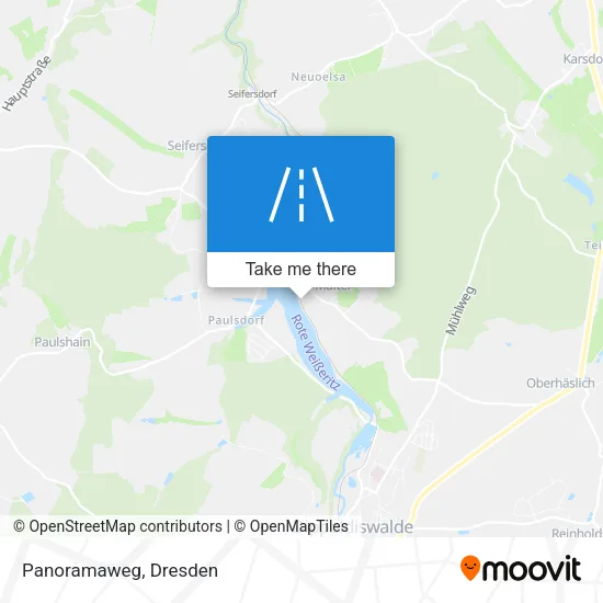 Panoramaweg map