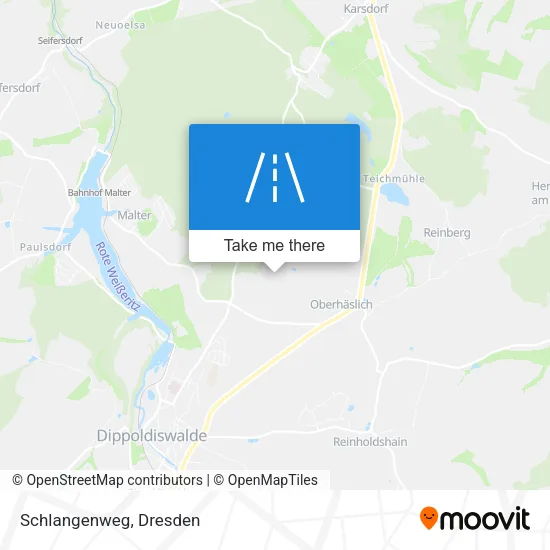Карта Schlangenweg