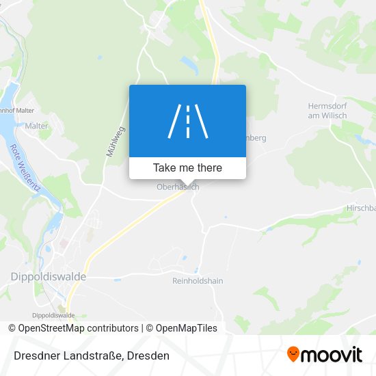 Dresdner Landstraße map