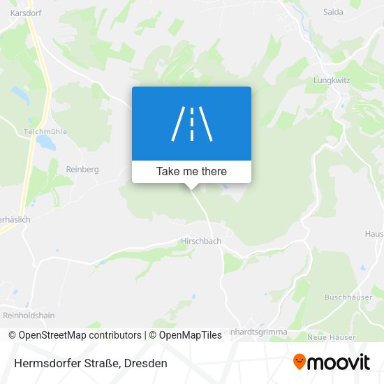 Hermsdorfer Straße map