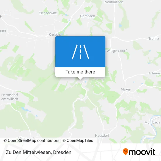 Карта Zu Den Mittelwiesen