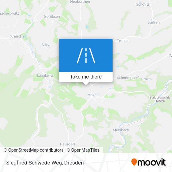Siegfried Schwede Weg map
