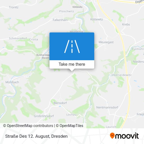 Straße Des 12. August map