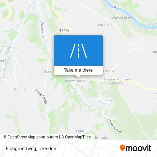 Карта Eichgrundweg