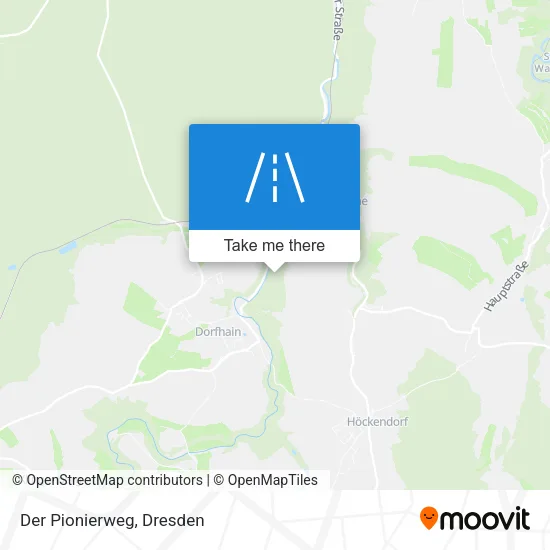 Карта Der Pionierweg