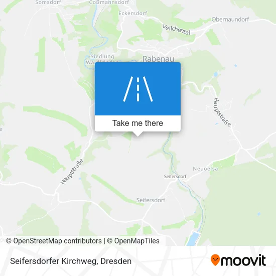 Карта Seifersdorfer Kirchweg