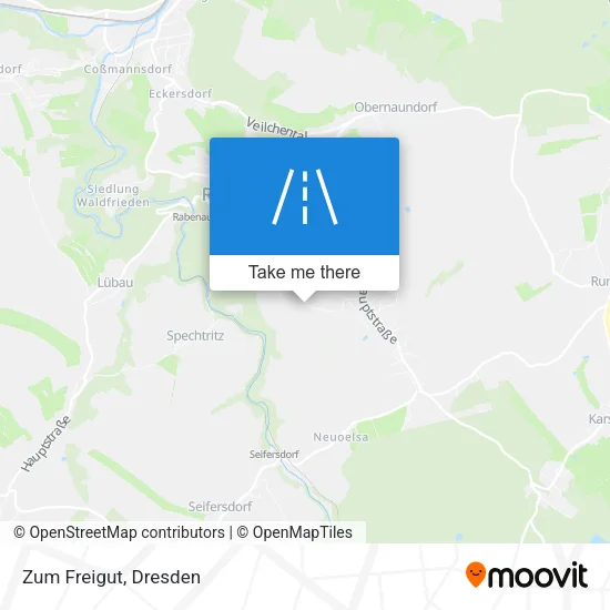 Карта Zum Freigut