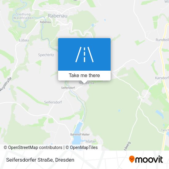 Seifersdorfer Straße map