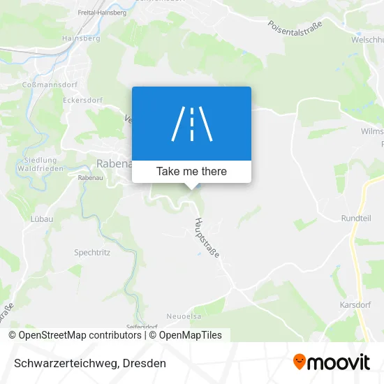 Карта Schwarzerteichweg