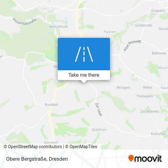 Obere Bergstraße map