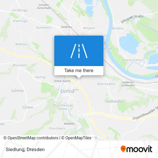 Карта Siedlung