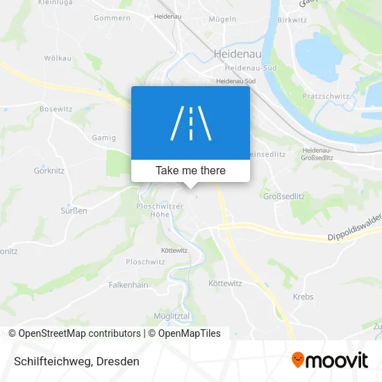Карта Schilfteichweg