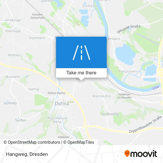 Карта Hangweg