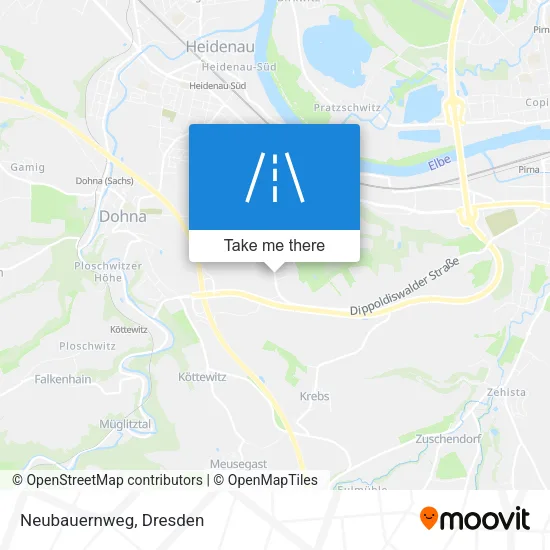 Карта Neubauernweg