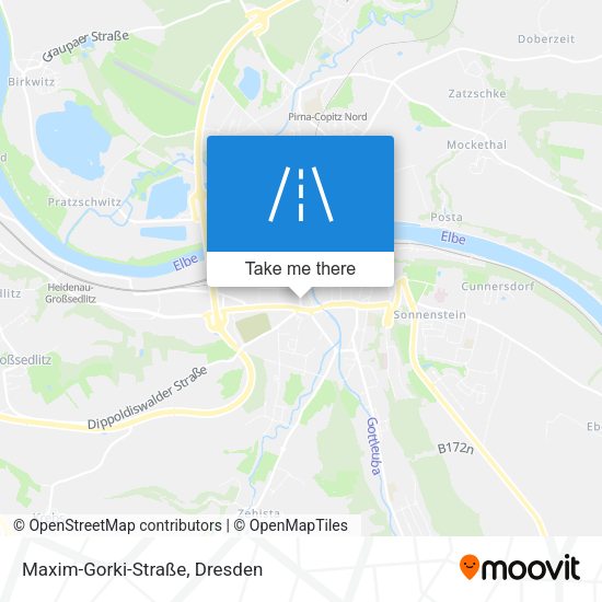 Maxim-Gorki-Straße map