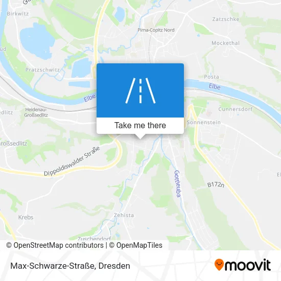Карта Max-Schwarze-Straße