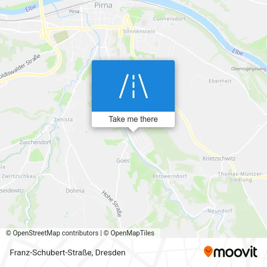 Franz-Schubert-Straße map