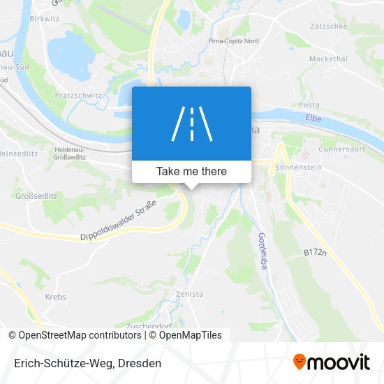 Erich-Schütze-Weg map