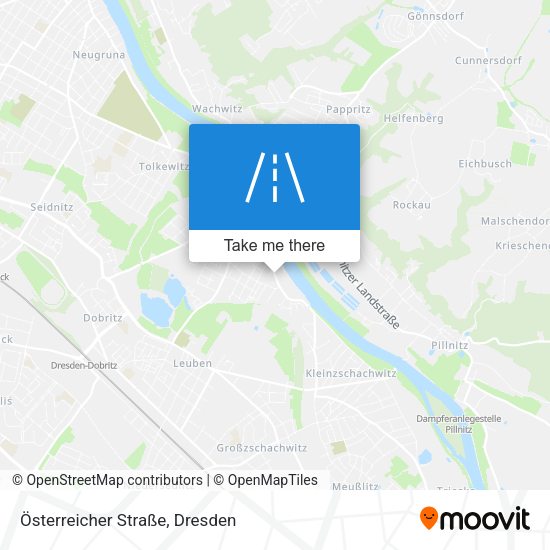 Österreicher Straße map