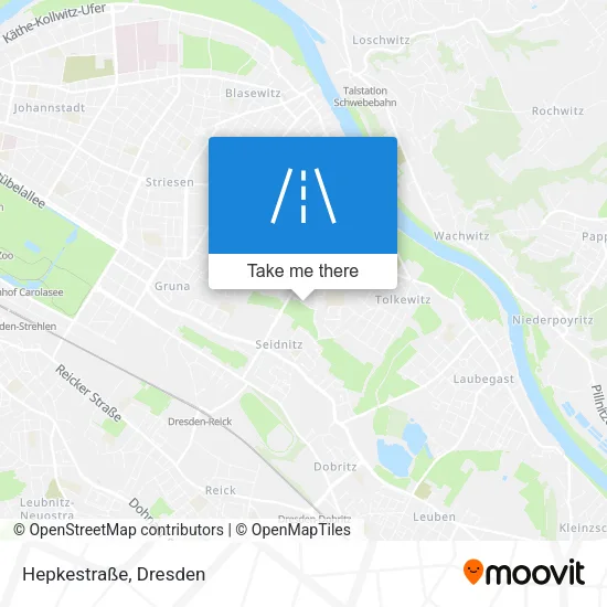 Карта Hepkestraße
